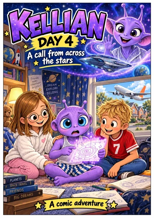 Day 4 comic cover