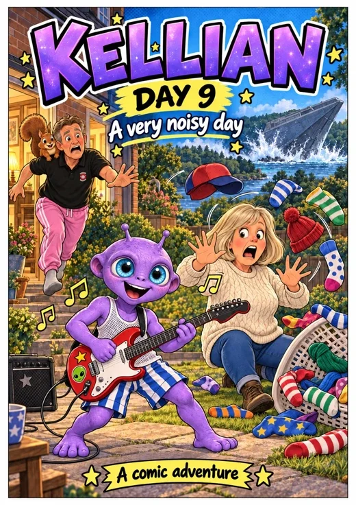 Day 9 comic cover