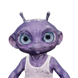 Kellian, your purple alien companion