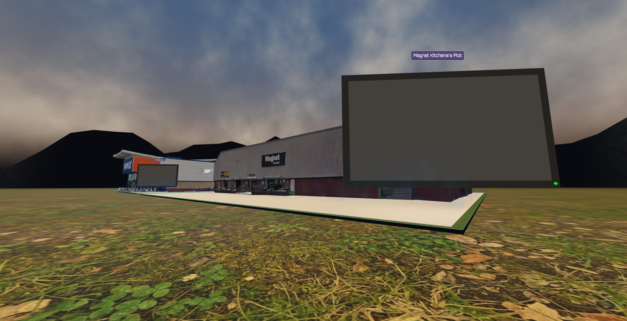 Virtual Magnet Kitchens showroom building