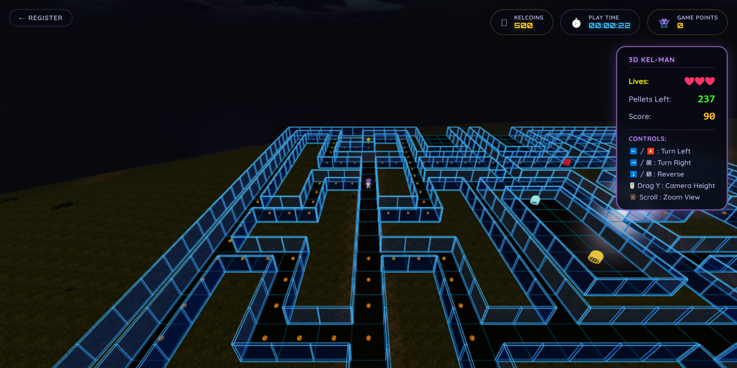 Kel-Man maze overview